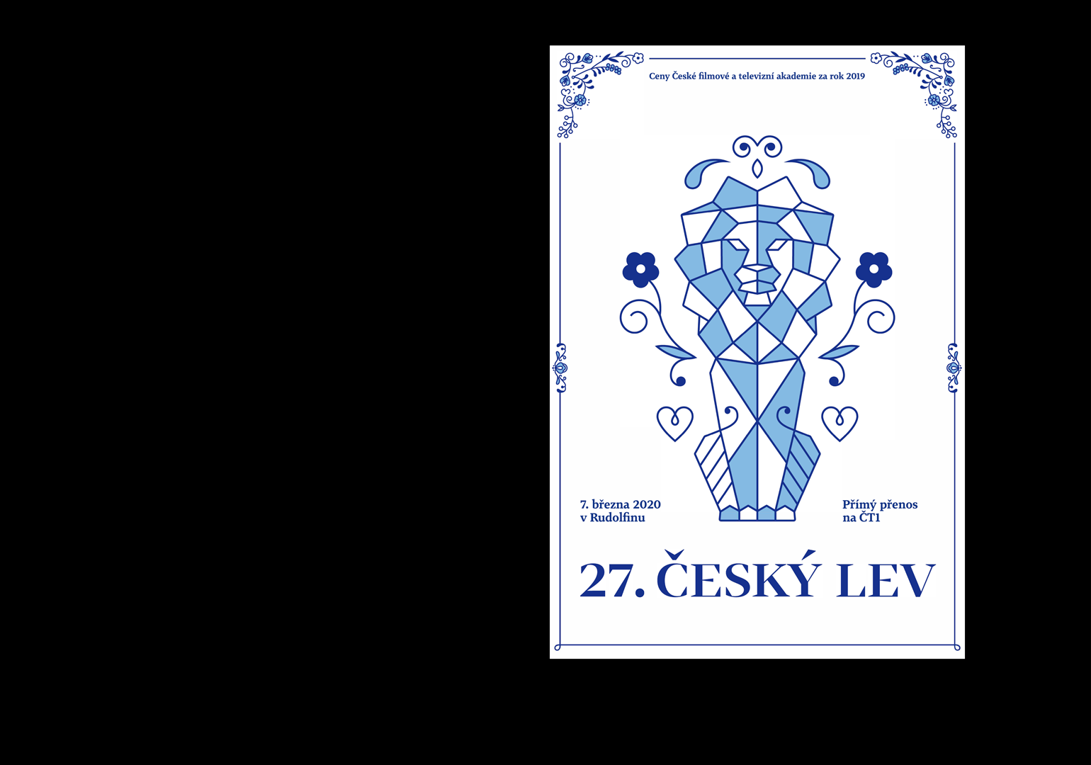 Galavečer Českého lva v modrobílém stylu proběhne 7. března 2020